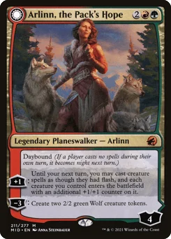 Arlinn, the Pack's Hope // Arlinn, the Moon's Fury