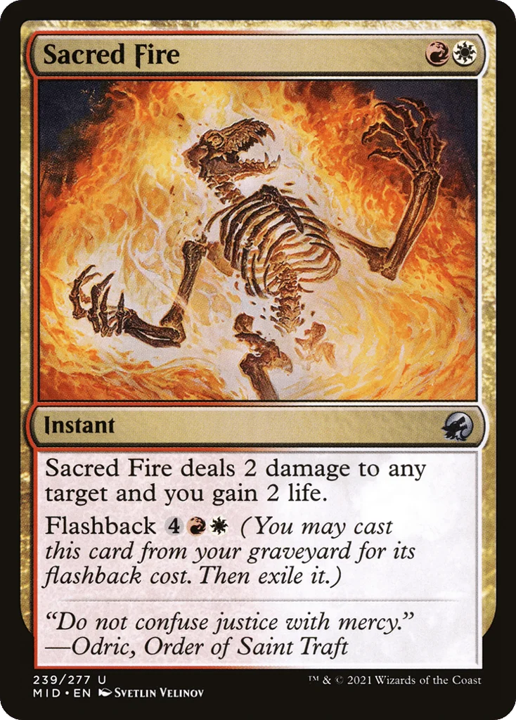 Sacred Fire · Innistrad: Midnight Hunt