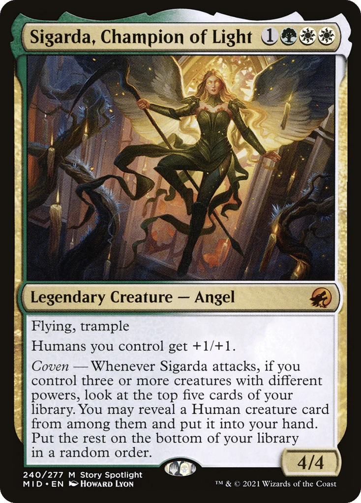 Sigarda, Champion of Light · Innistrad: Midnight Hunt