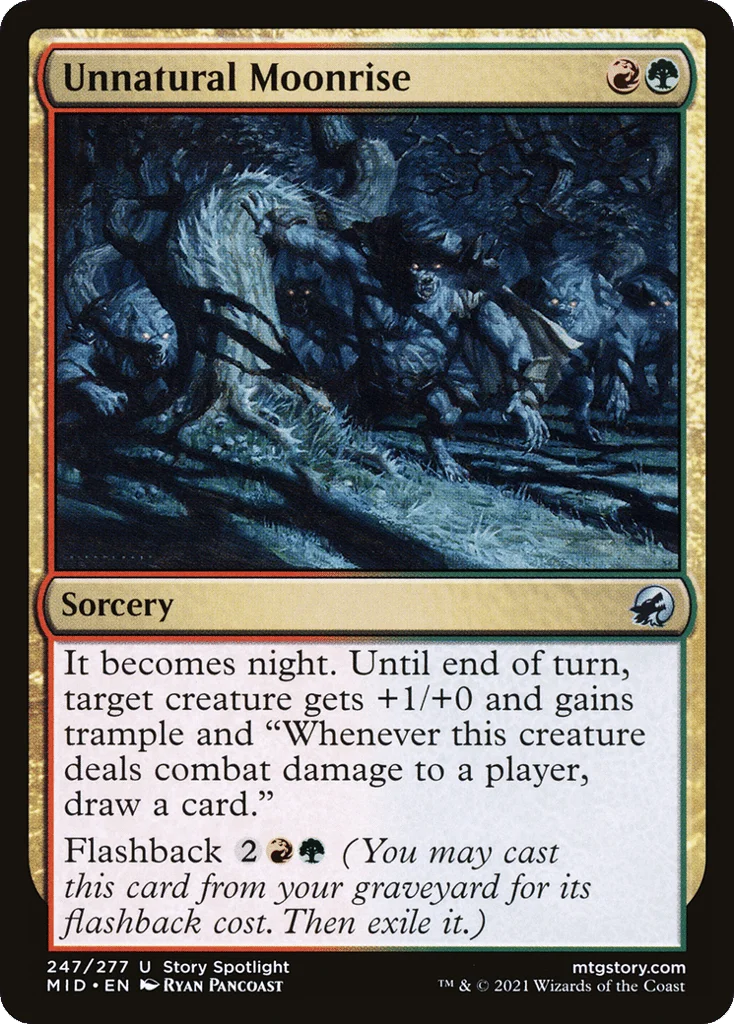 Unnatural Moonrise · Innistrad: Midnight Hunt
