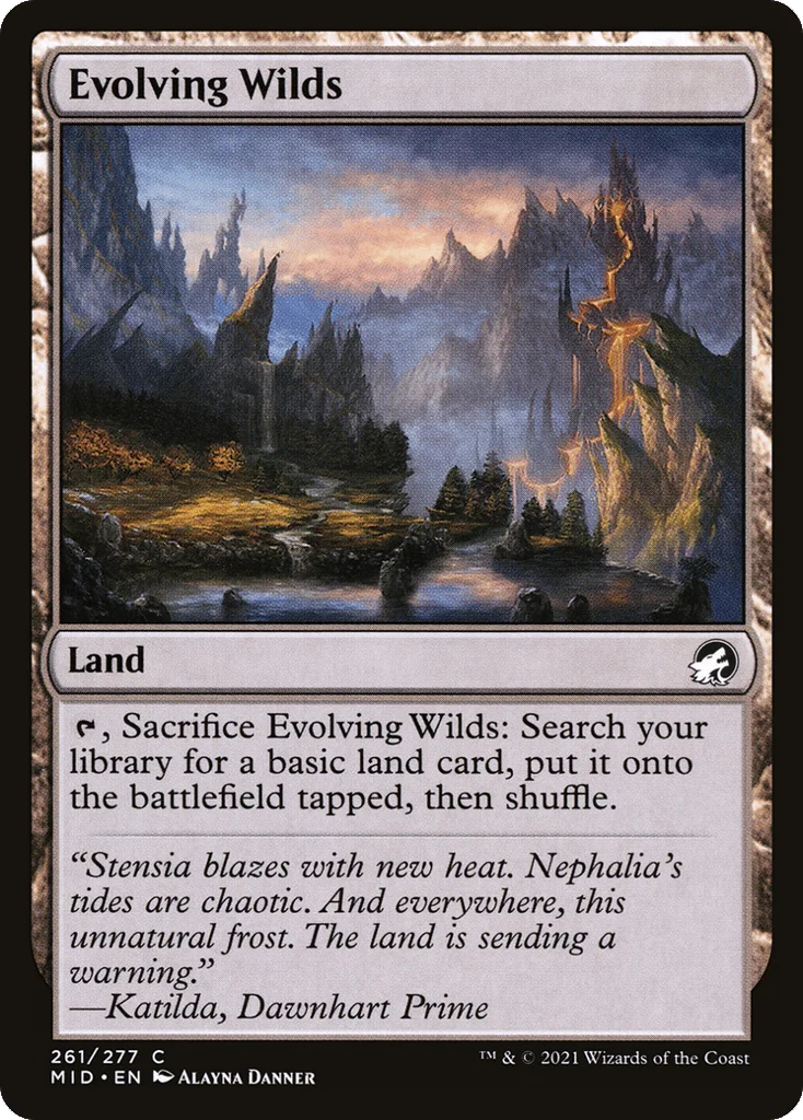 Evolving Wilds · Innistrad: Midnight Hunt