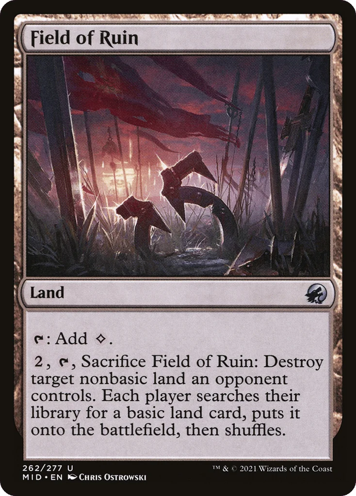 Field of Ruin · Innistrad: Midnight Hunt