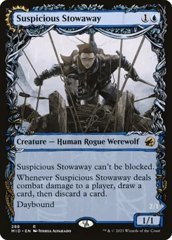 Suspicious Stowaway // Seafaring Werewolf