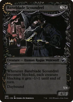 Baneblade Scoundrel // Baneclaw Marauder