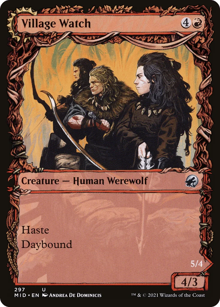 Village Watch // Village Reavers · Innistrad: Midnight Hunt