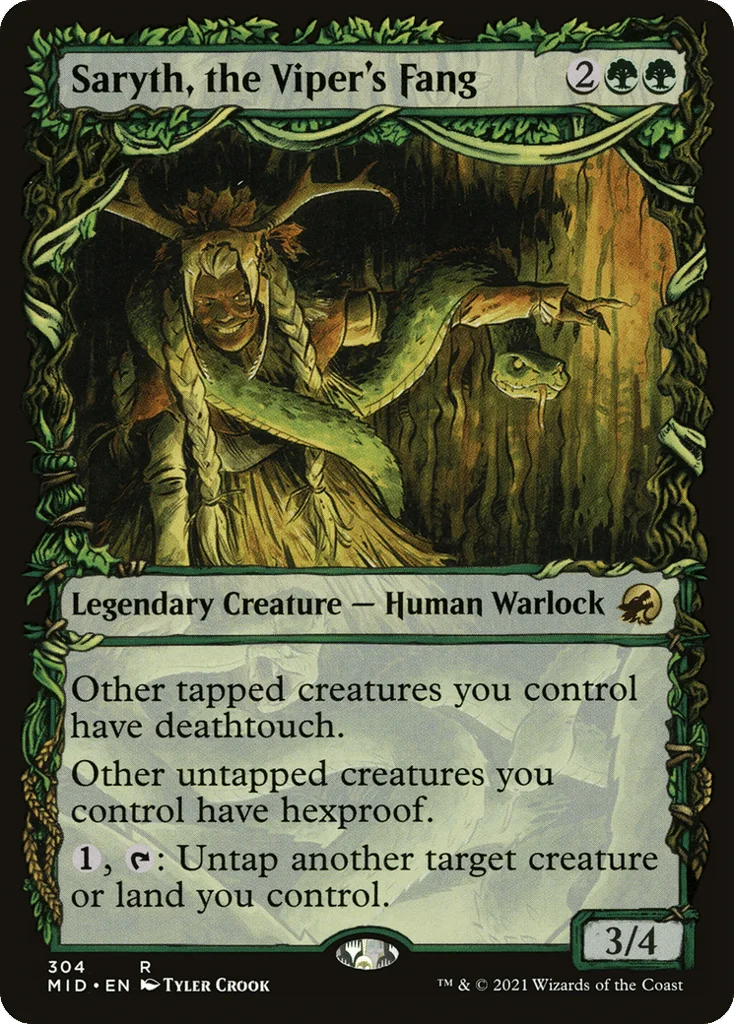 Saryth, the Viper's Fang · Innistrad: Midnight Hunt