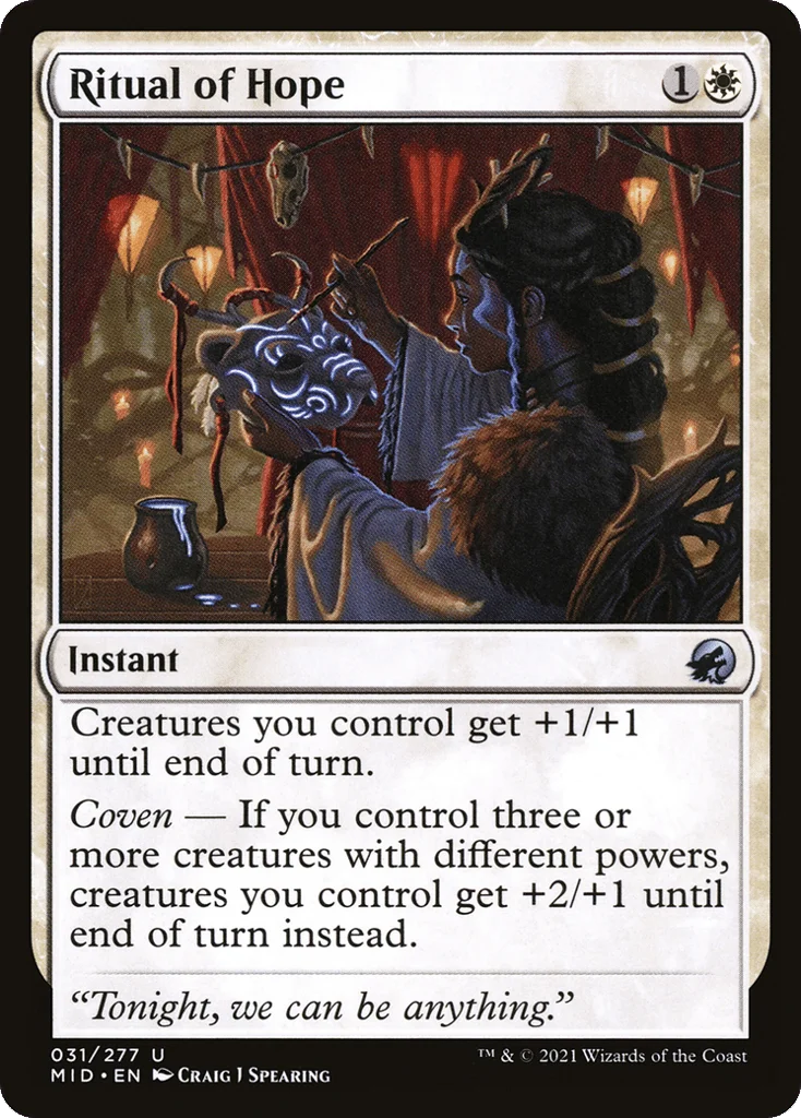 Ritual of Hope · Innistrad: Midnight Hunt