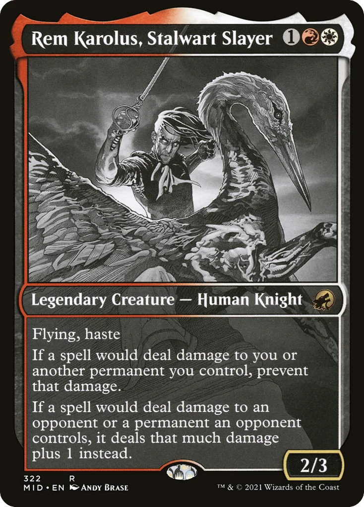 Rem Karolus, Stalwart Slayer · Innistrad: Midnight Hunt