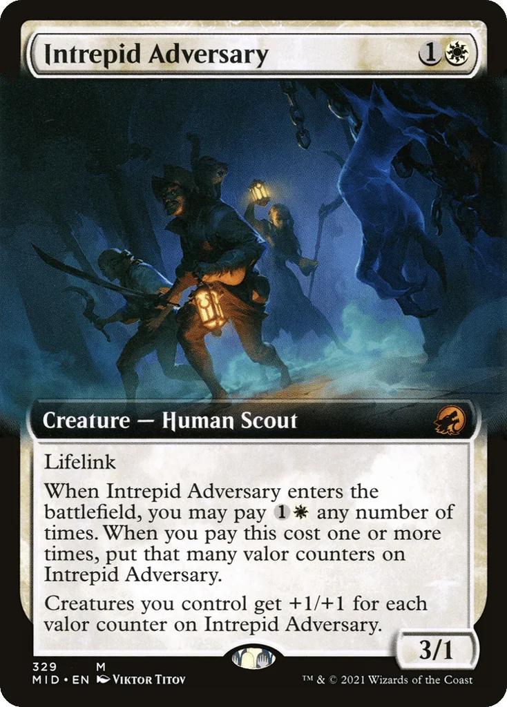 Intrepid Adversary · Innistrad: Midnight Hunt
