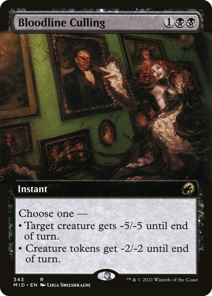 Bloodline Culling · Innistrad: Midnight Hunt