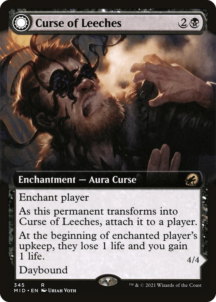 Curse of Leeches // Leeching Lurker · Innistrad: Midnight Hunt