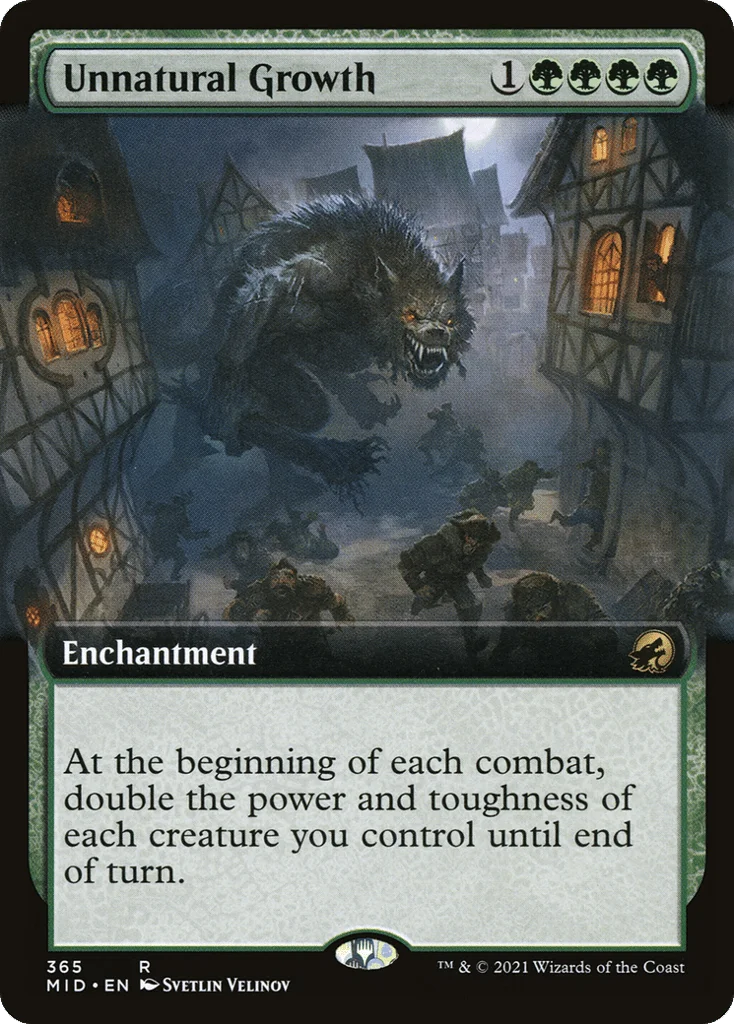 Unnatural Growth · Innistrad: Midnight Hunt