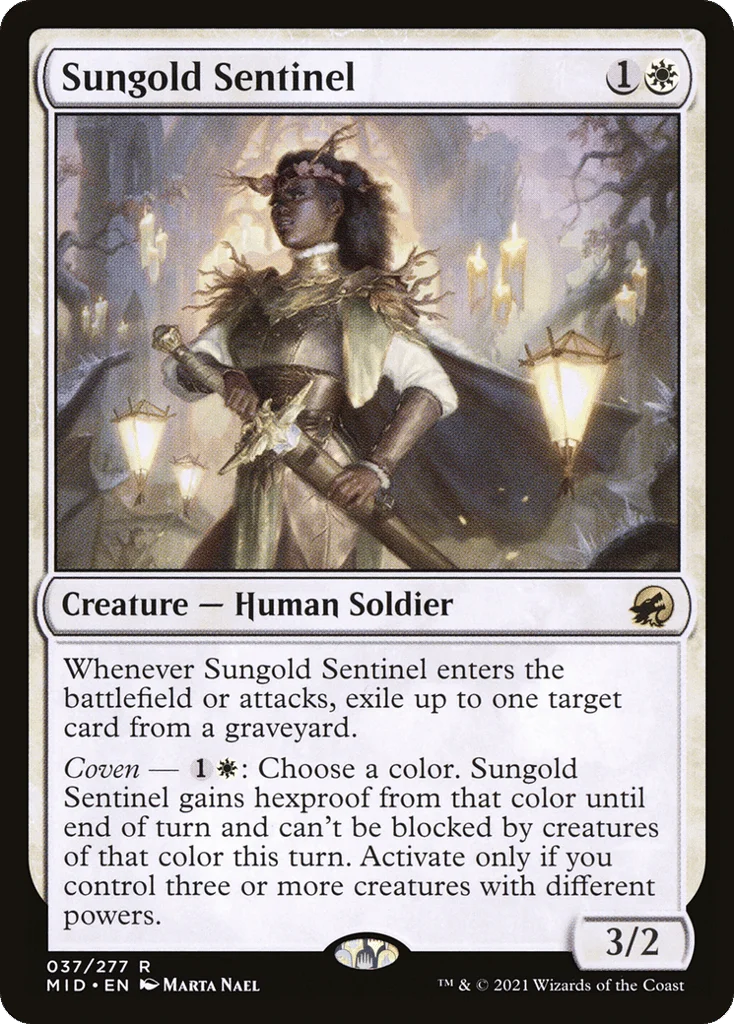 Sungold Sentinel · Innistrad: Midnight Hunt
