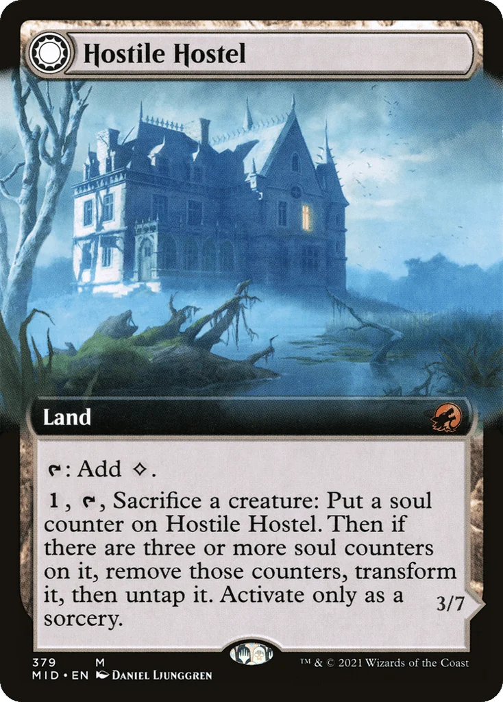 Hostile Hostel // Creeping Inn · Innistrad: Midnight Hunt
