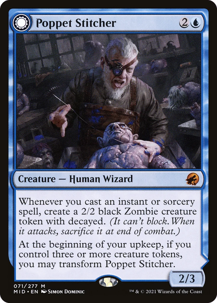 Poppet Stitcher // Poppet Factory · Innistrad: Midnight Hunt