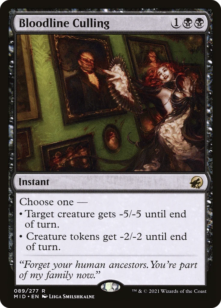 Bloodline Culling · Innistrad: Midnight Hunt