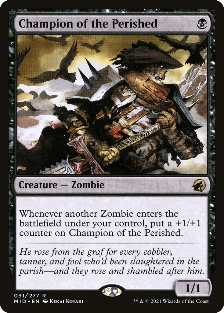 Champion of the Perished · Innistrad: Midnight Hunt