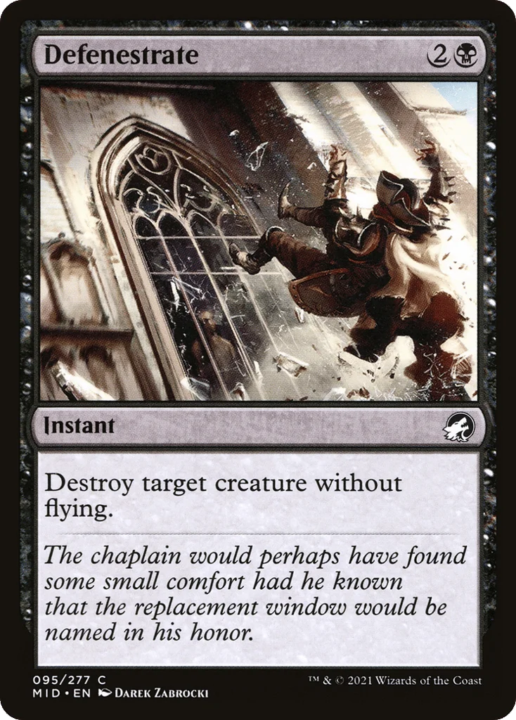 Defenestrate · Innistrad: Midnight Hunt