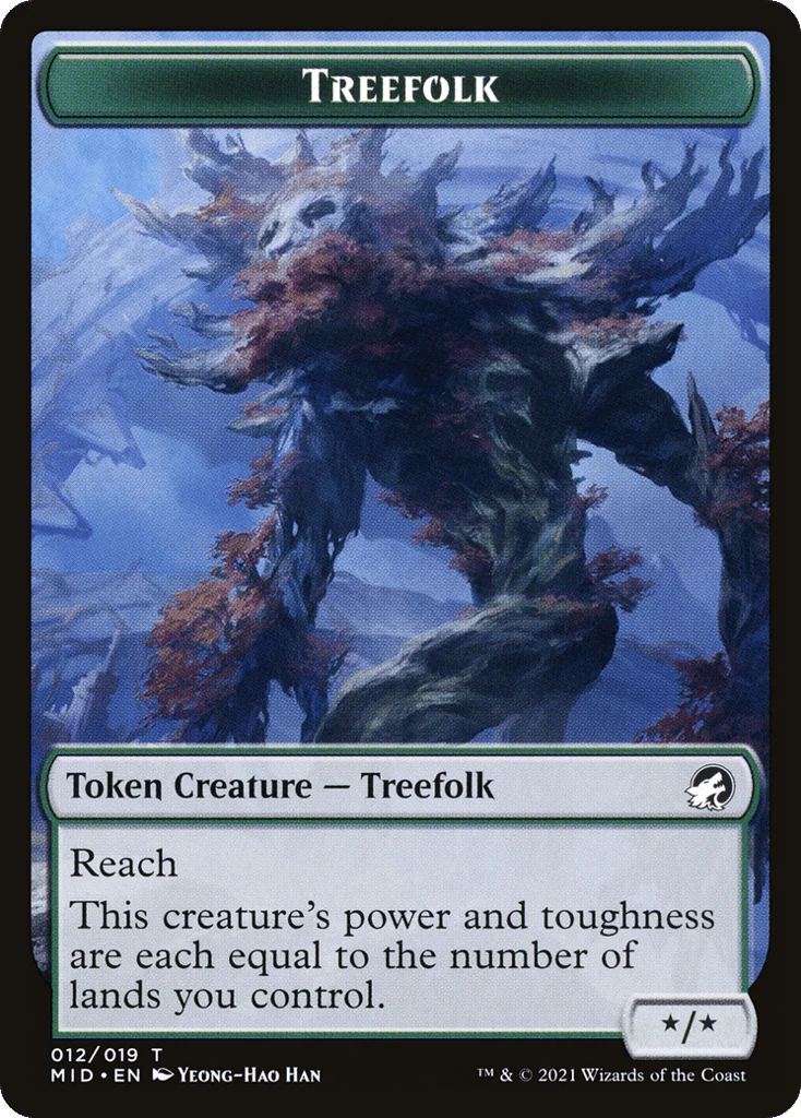 Treefolk · Innistrad: Midnight Hunt