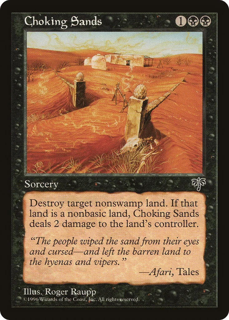 Choking Sands · Mirage