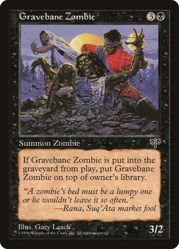 Gravebane Zombie · Mirage