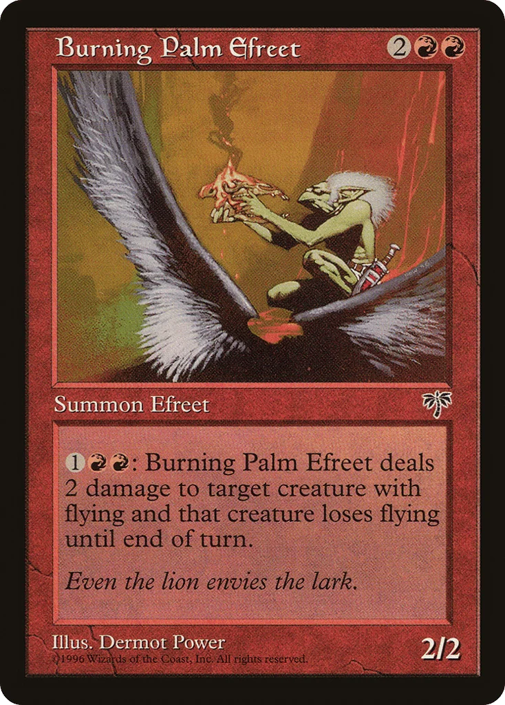Burning Palm Efreet · Mirage