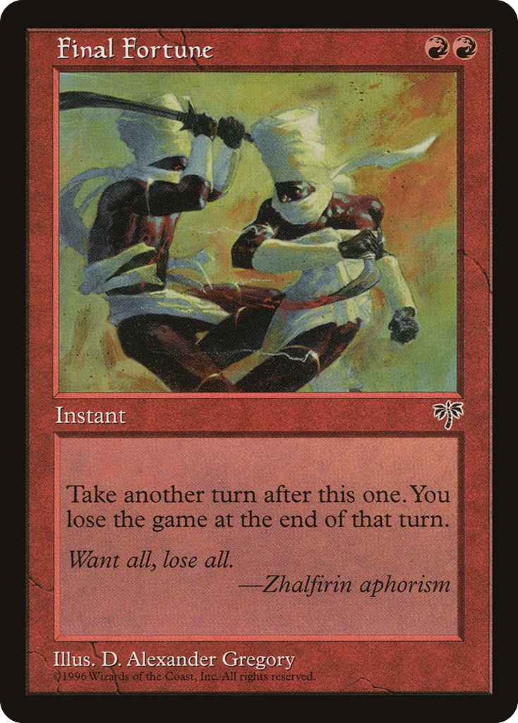 Final Fortune · Mirage