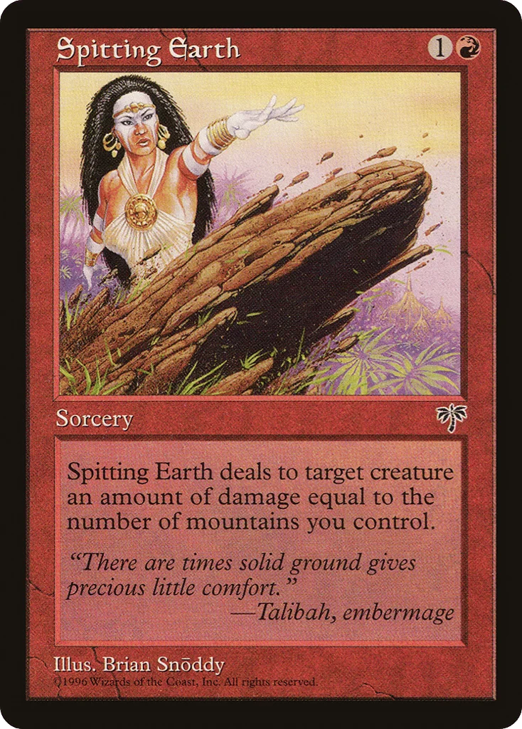 Spitting Earth · Mirage