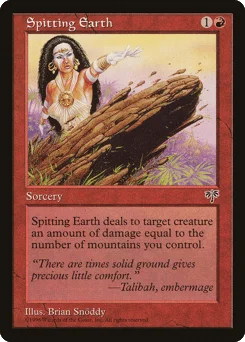 Spitting Earth