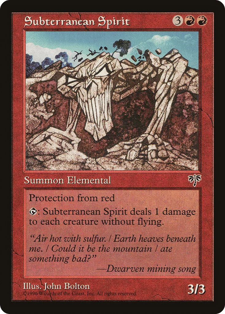 Subterranean Spirit · Mirage