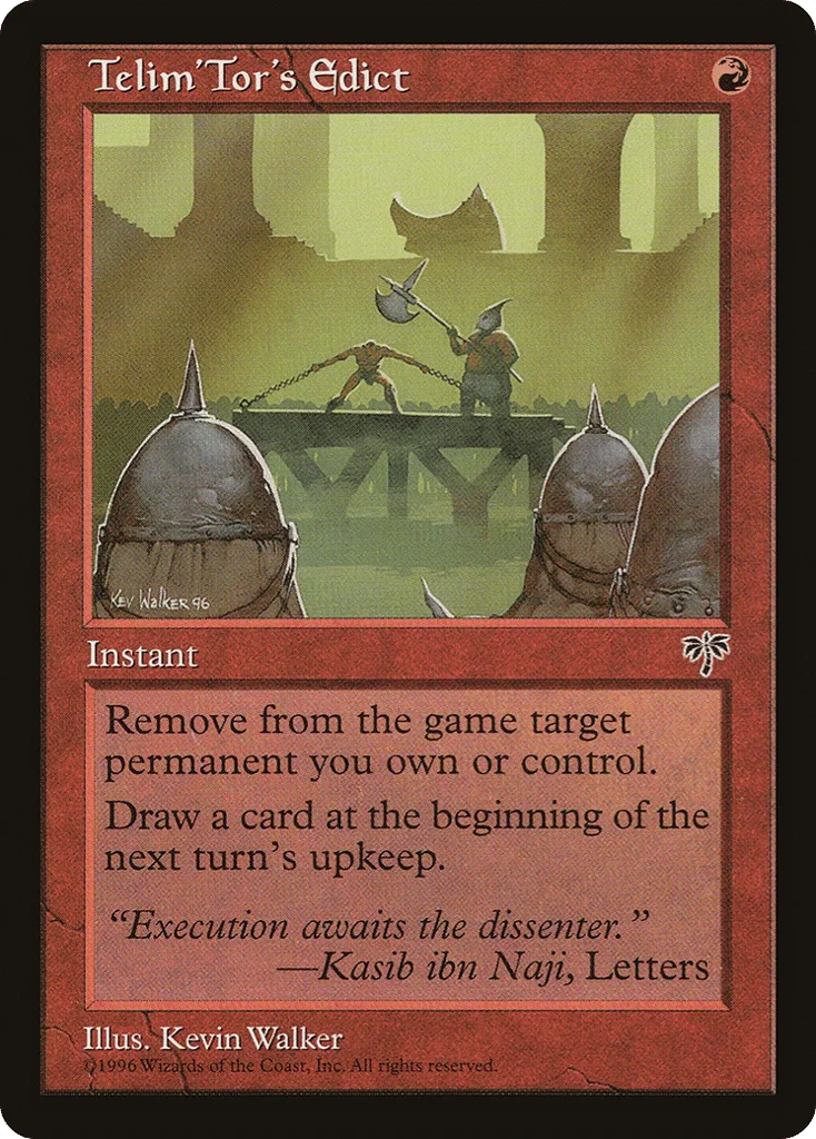Telim'Tor's Edict · Mirage