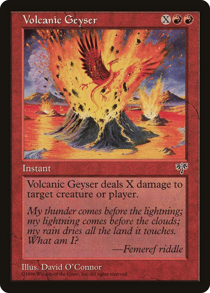Volcanic Geyser · Mirage
