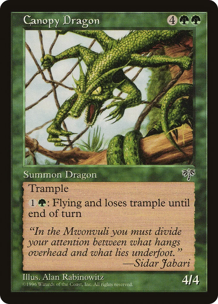 Canopy Dragon · Mirage