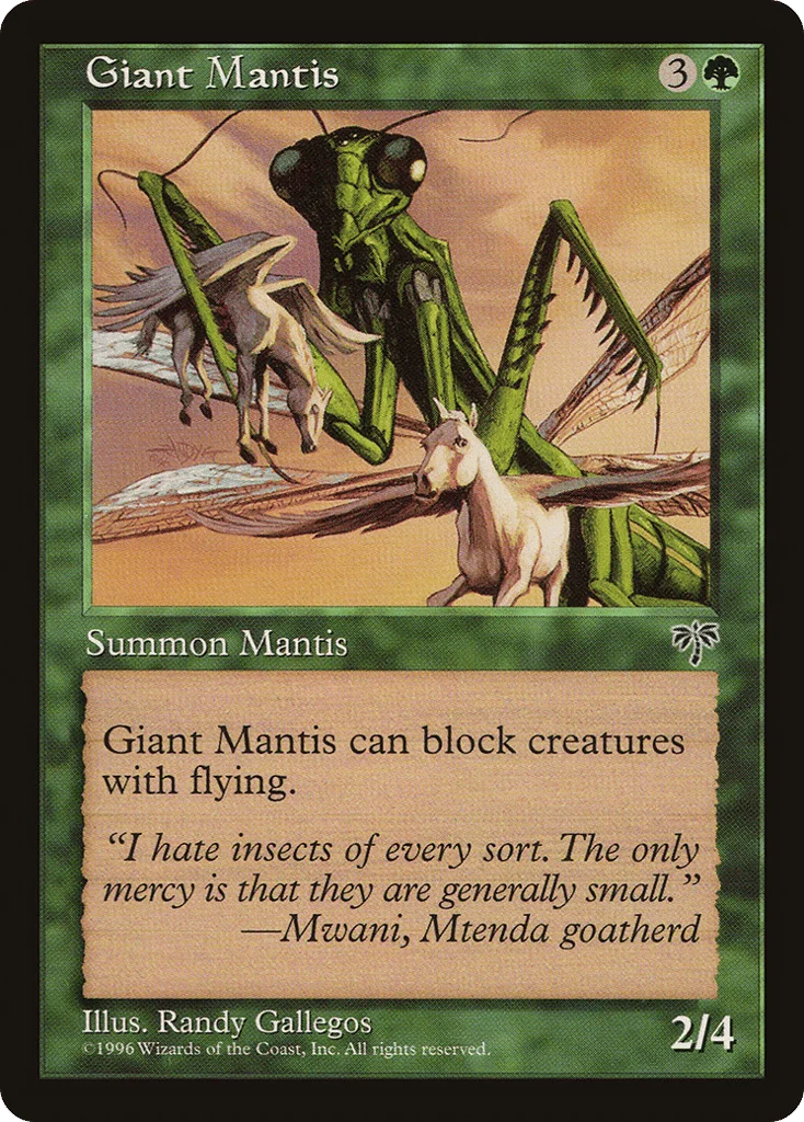 Giant Mantis · Mirage