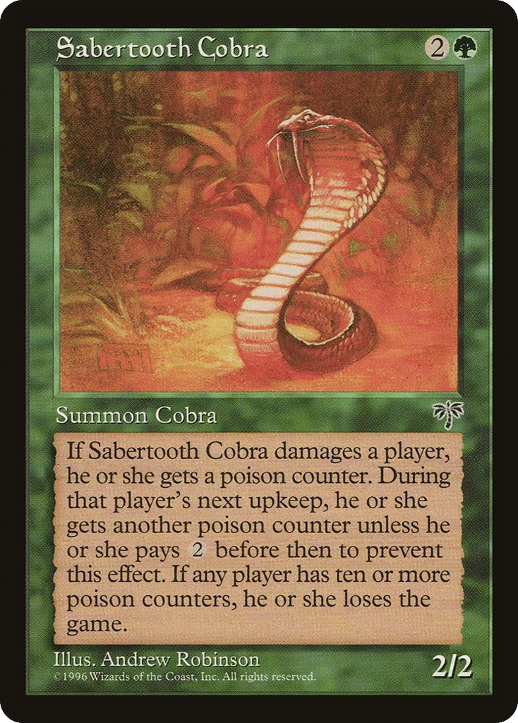 Sabertooth Cobra · Mirage