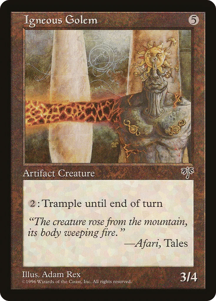 Igneous Golem · Mirage