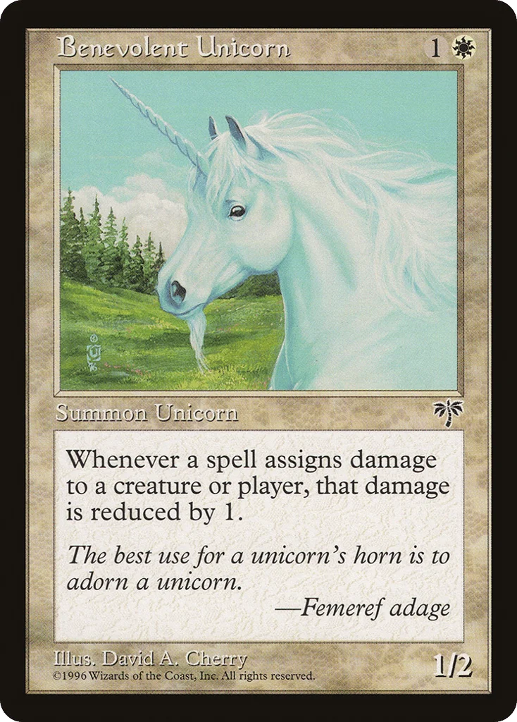 Benevolent Unicorn · Mirage