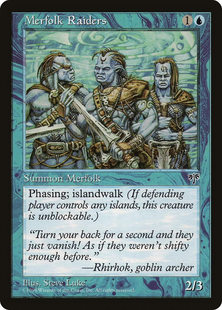 Merfolk Raiders · Mirage