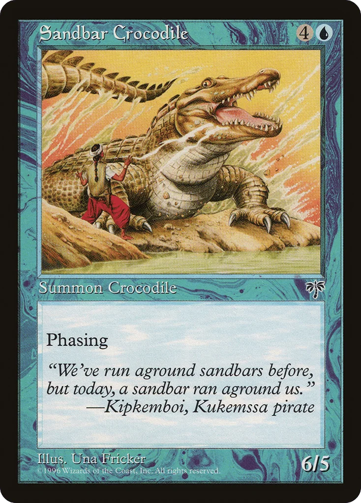 Sandbar Crocodile · Mirage