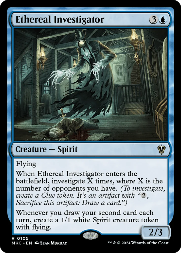 Ethereal Investigator · Murders at Karlov Manor Commander