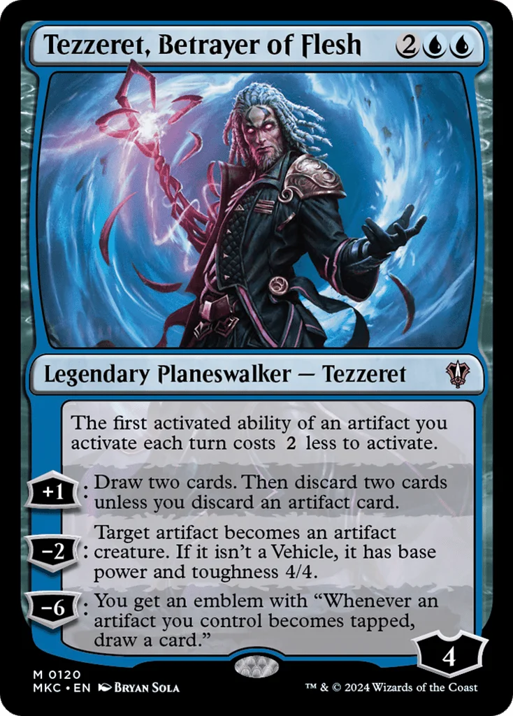 Tezzeret, Betrayer of Flesh · Murders at Karlov Manor Commander