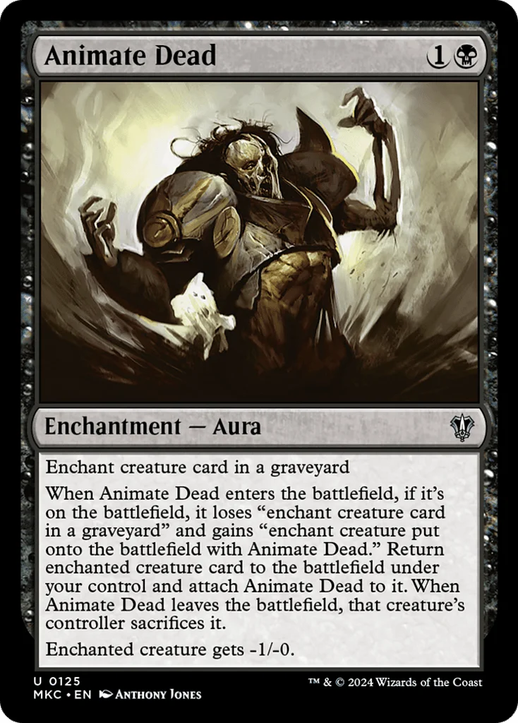 Animate Dead · Murders at Karlov Manor Commander
