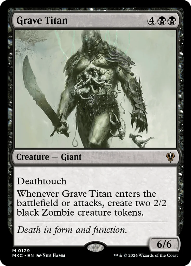 Grave Titan · Murders at Karlov Manor Commander