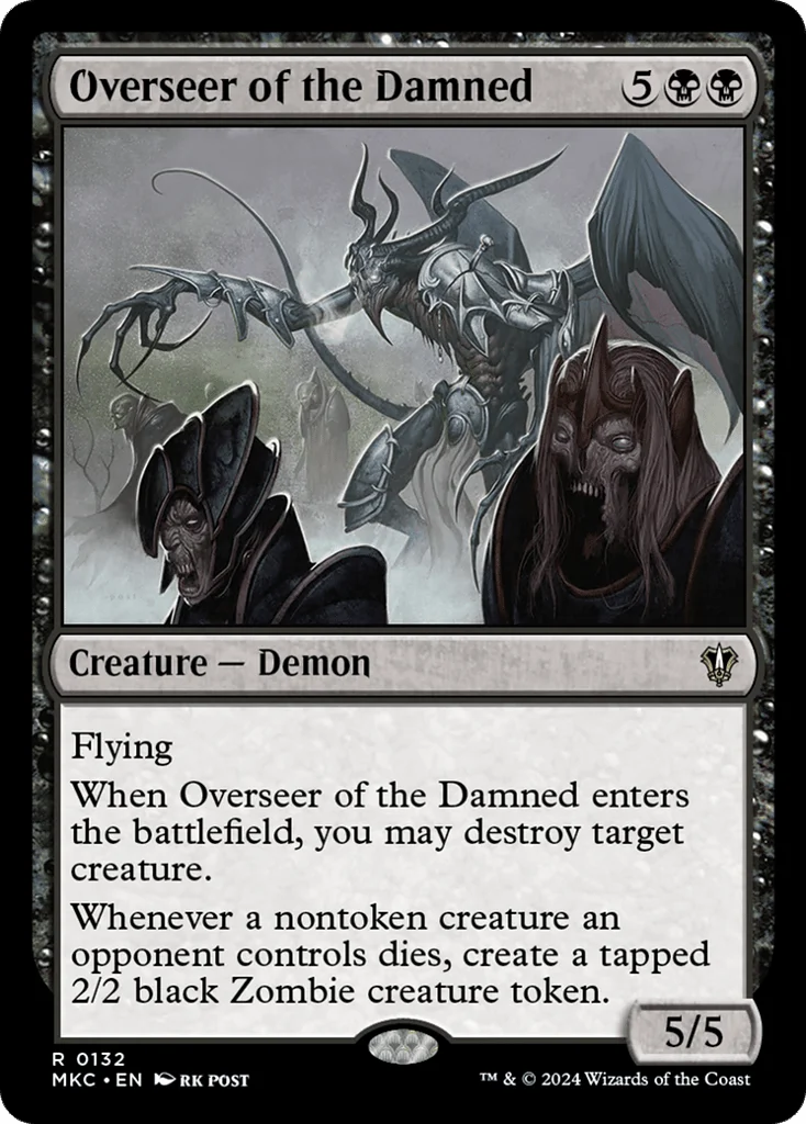 Overseer of the Damned · Murders at Karlov Manor Commander