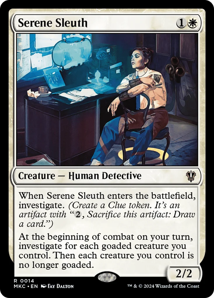 Serene Sleuth · Murders at Karlov Manor Commander