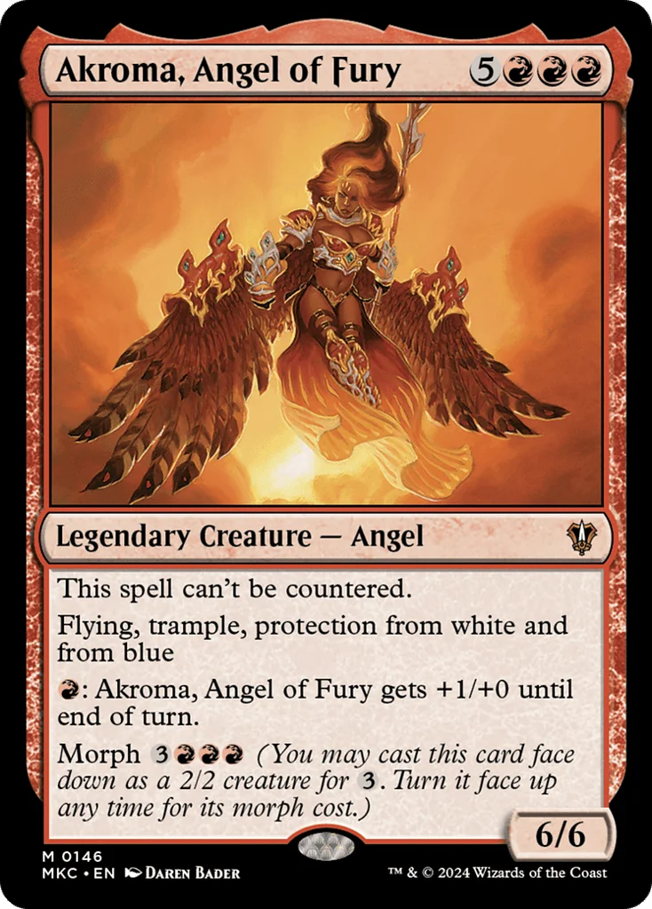 Akroma, Angel of Fury · Murders at Karlov Manor Commander