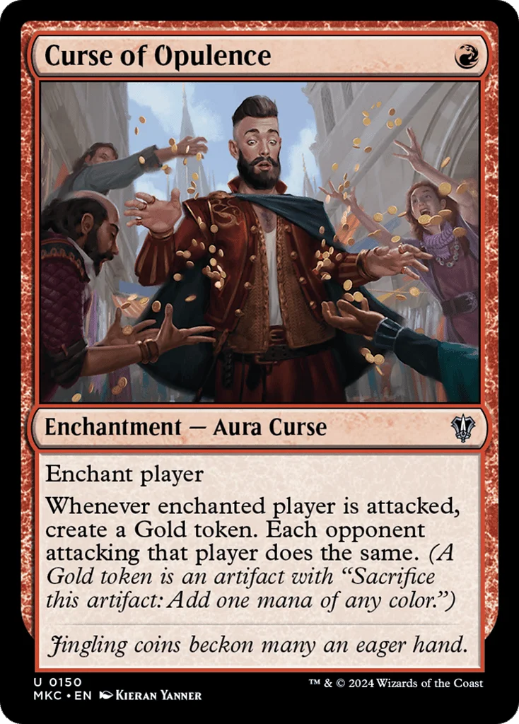 Curse of Opulence · Murders at Karlov Manor Commander