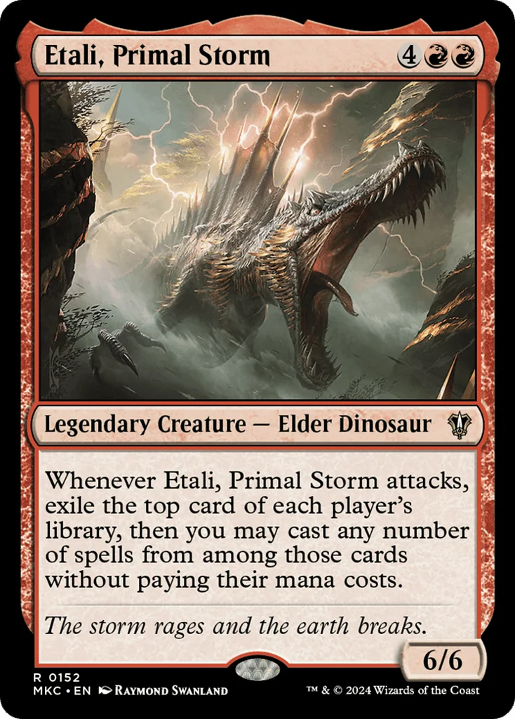 Etali, Primal Storm · Murders at Karlov Manor Commander