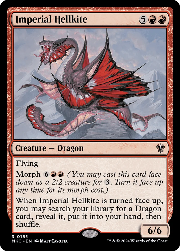Imperial Hellkite · Murders at Karlov Manor Commander