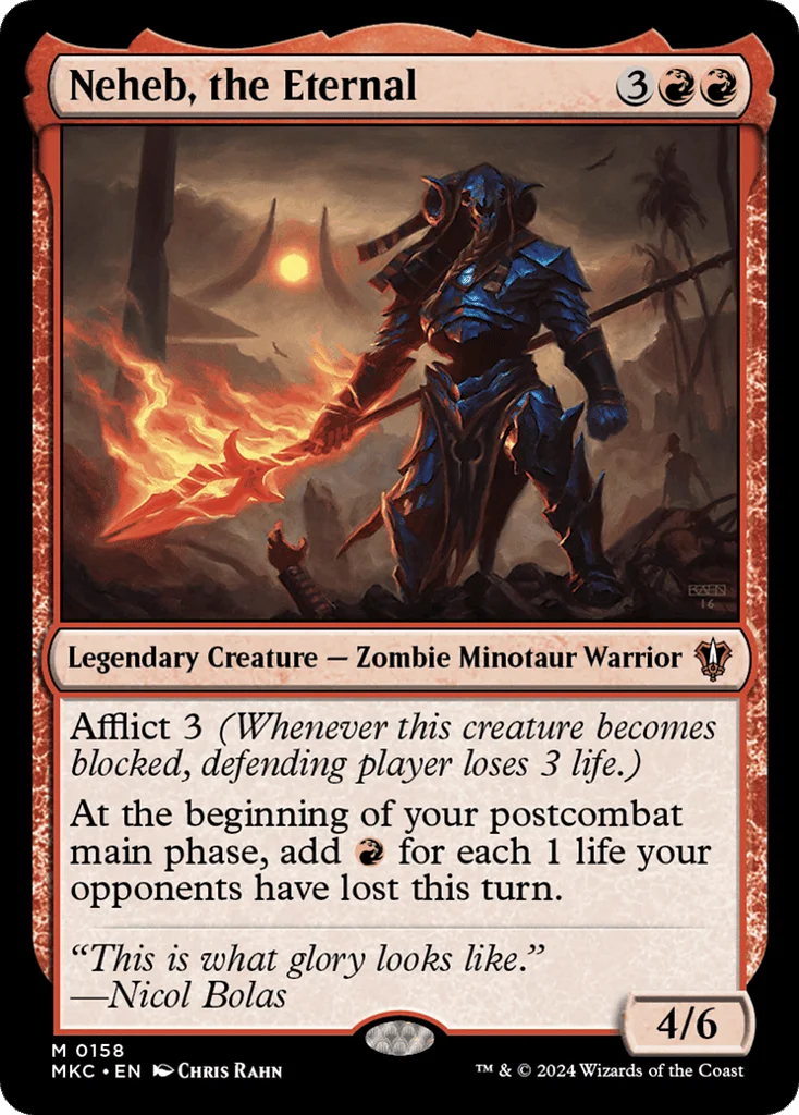Neheb, the Eternal · Murders at Karlov Manor Commander